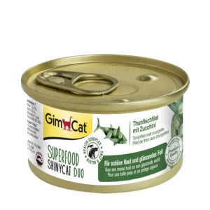 کنسرو گربه جیم کت با طعم تن و کدو سبز 70 گرم