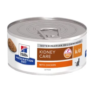 کنسرو گربه هیلز مدل Kidney Care با طعم مرغ وزن 156 گرم