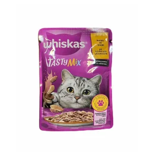 پوچ گربه ویسکاس با طعم بره و بوقلمون وزن 85 گرم