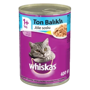 کنسرو گربه ویسکاس با طعم تن وزن 400 گرم