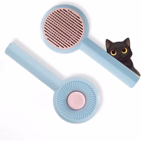 برس سگ و گربه مدل Swirl با دکمه تخلیه