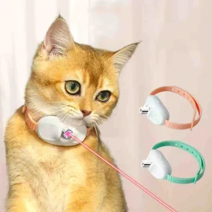 اسباب بازی  گربه مدل قلاده گردنی لیزر دار